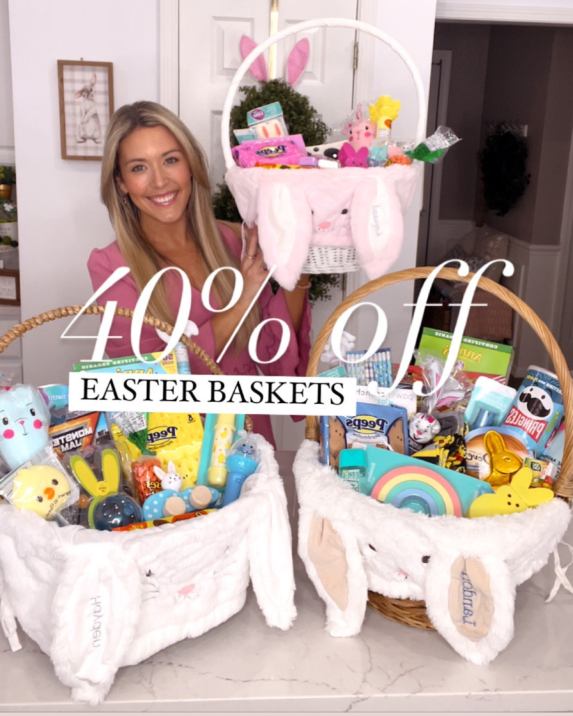 40% off pottery barn kids Easter basket liners and Easter decor 

#LTKkids #LTKfamily #LTKbaby