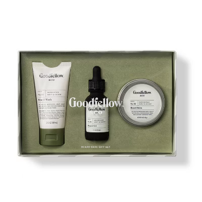 Beard Care Set - Beard Wash, Beard Oil & Beard Balm - 4.5 fl oz/3ct - Goodfellow & Co™ | Target