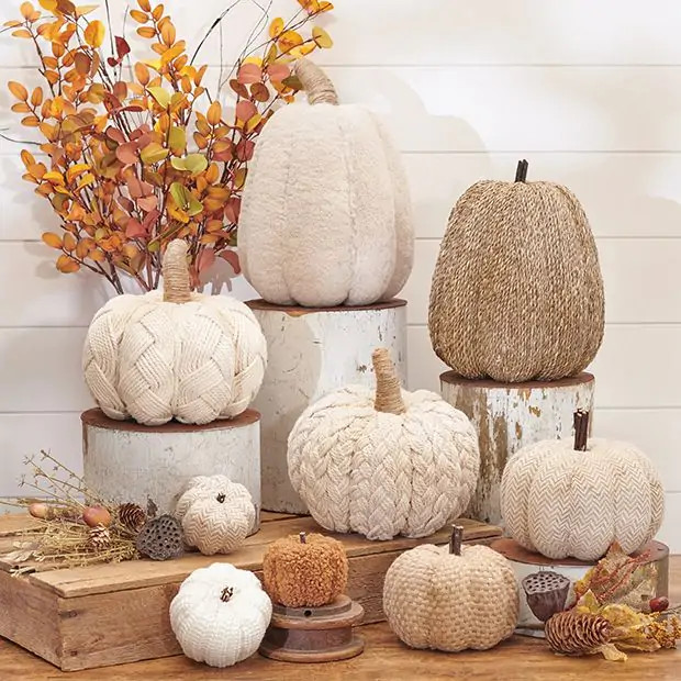 Natural Autumn Pumpkin Collection | Antique Farm House