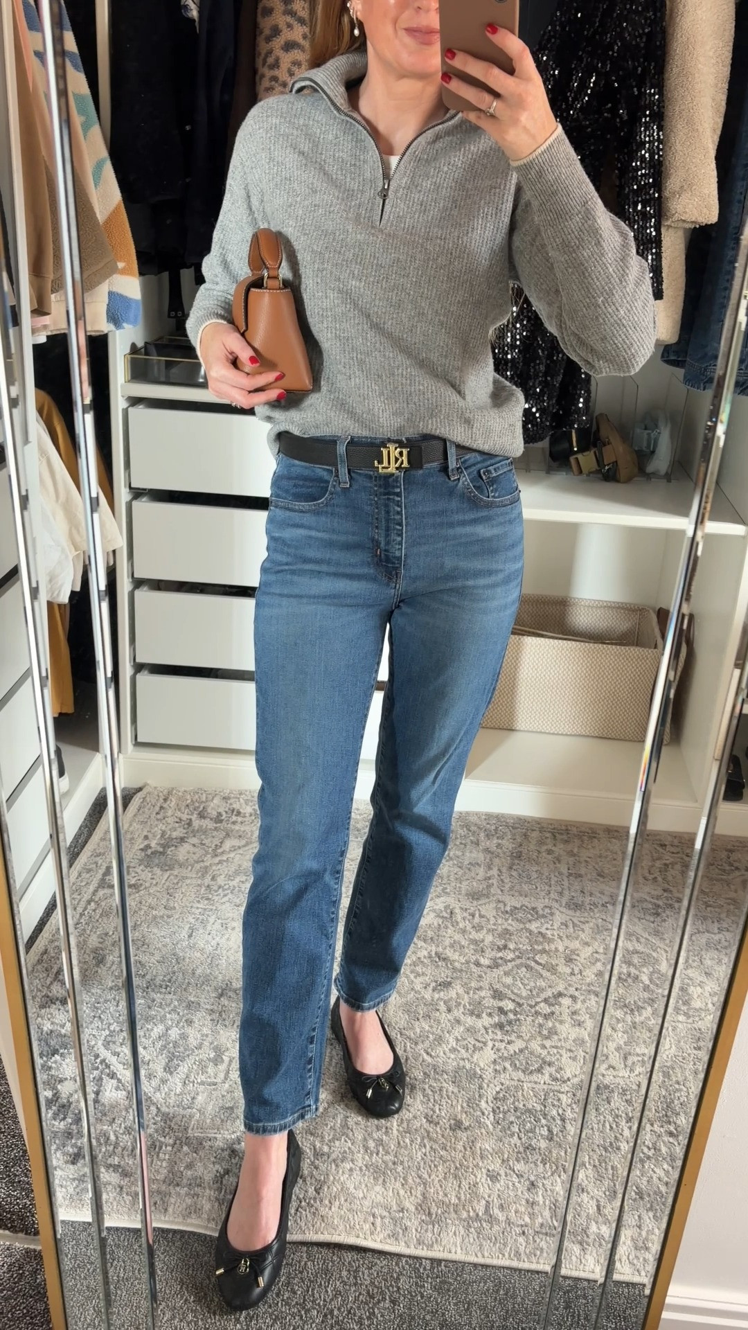 Classic Autumn Outfit Formula 🍂🩶🗞️☕️ fall fashion hauls, fall shoes 

 #LTKuk #LTKautumn #LTKshoes