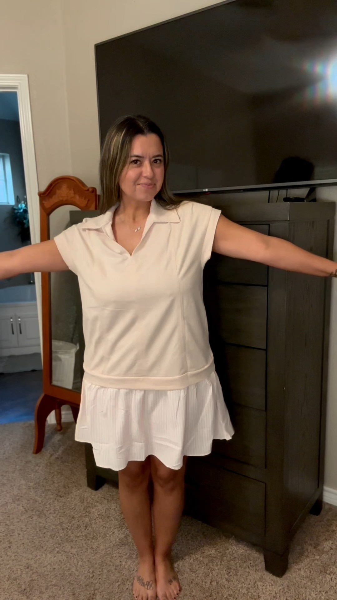 Cute little dress that is work appropriate 



#LTKMidsize #LTKWorkwear #LTKFindsUnder50