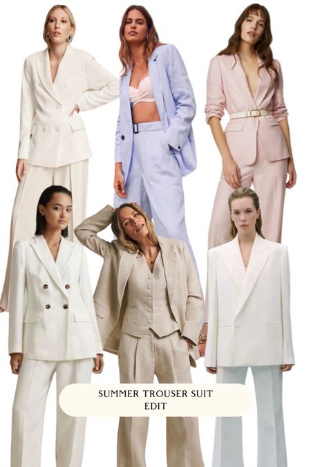 Some of my favourite high street trouser suits 🤍



#LTKstyletip #LTKeurope #LTKSeasonal