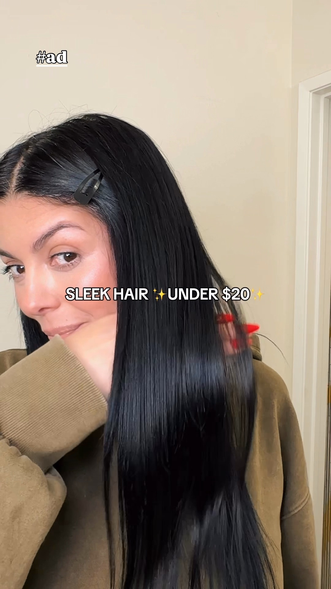#ad I’ve partnered with @GarnierUSA to introduce you to their newest addition to the Garnier Fructis Sleek & Shine collection: Diamond Sleek ✨I start by washing my hair with the Sleek & Shine system, then apply Diamond Sleek before styling. It’s heat-activated, so don’t skip the blow dryer. The result? Hair that looks smooth, glossy, and diamond-level reflective.  You can grab the whole system at @Target during your next Target run. 

#TargetPartner #GarnierPartner #LTKbeauty #DiamondSleek 
