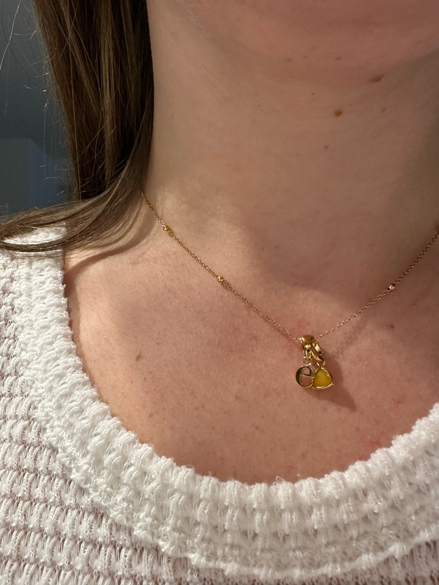 the cutest Lowercase Initial Sphere Chain Necklace from Abbott Lyon!! I love that it can be personalized and makes the perfect gift. It comes in luxurious packaging as well! Use code AllinAL20 for a discount!

#LTKunder100 #LTKGiftGuide #LTKstyletip