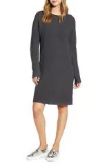 Crewneck Long Sleeve Sweater Dress | Nordstrom