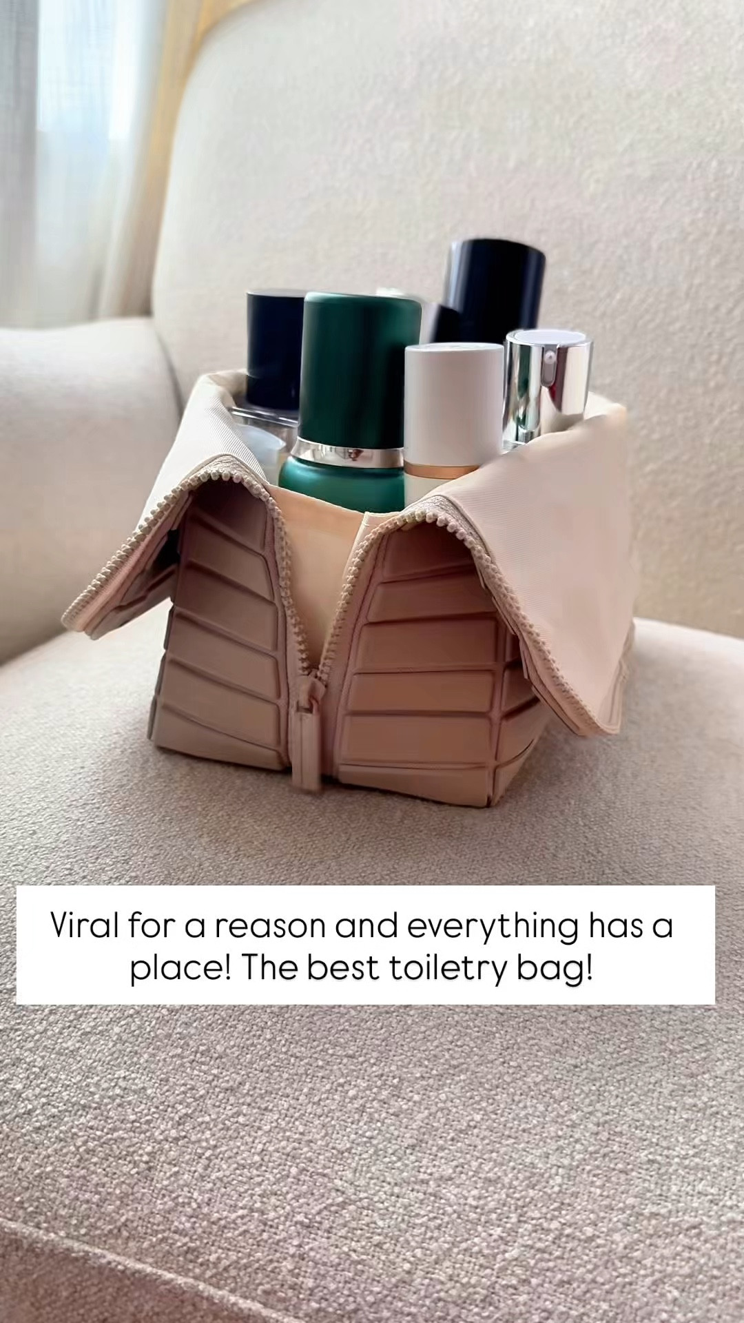 What I’m telling my besties to buy in the group chat! Love this vertical toiletry bag! Everything has a spot. A travel must-have!

#LTKTravel #LTKselfcare #LTKBeauty
