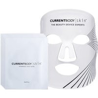 CurrentBody Skin LED Light Therapy Mask + CurrentBody Skin Hydrogel Mask (5 Pack) | Currentbody (UK, IE)