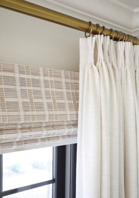 Amazon finds, Roman shades, arlo blinds, woven blinds, woven shades, window treatments, pinch pleat curtains, two pages curtains, curtain rod, window coverings, home decor, living room, bedroom, entryway, kitchen, bathroom

#LTKhome #LTKsalealert #LTKstyletip