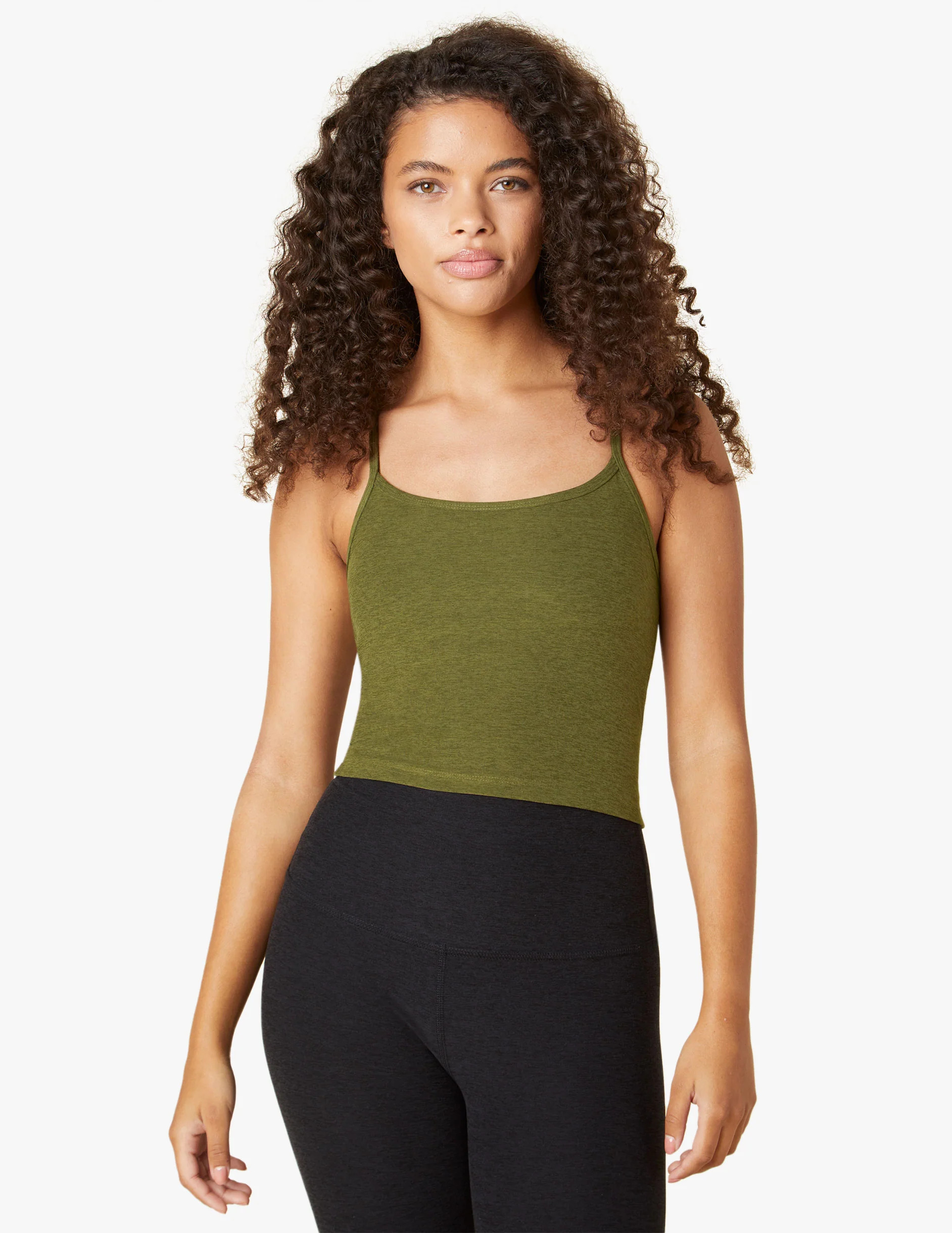Spacedye Slim Racerback Cropped Tank | Beyond Yoga | Beyond Yoga