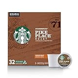 Starbucks Medium Roast K-Cup Coffee Pods — Pike Place Roast for Keurig Brewers — 1 box (32 pods) | Amazon (US)