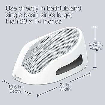 Amazon.com: Angelcare Baby Bath Support (Aqua) | Ideal for Babies Less than 6 Months Old : Baby | Amazon (US)