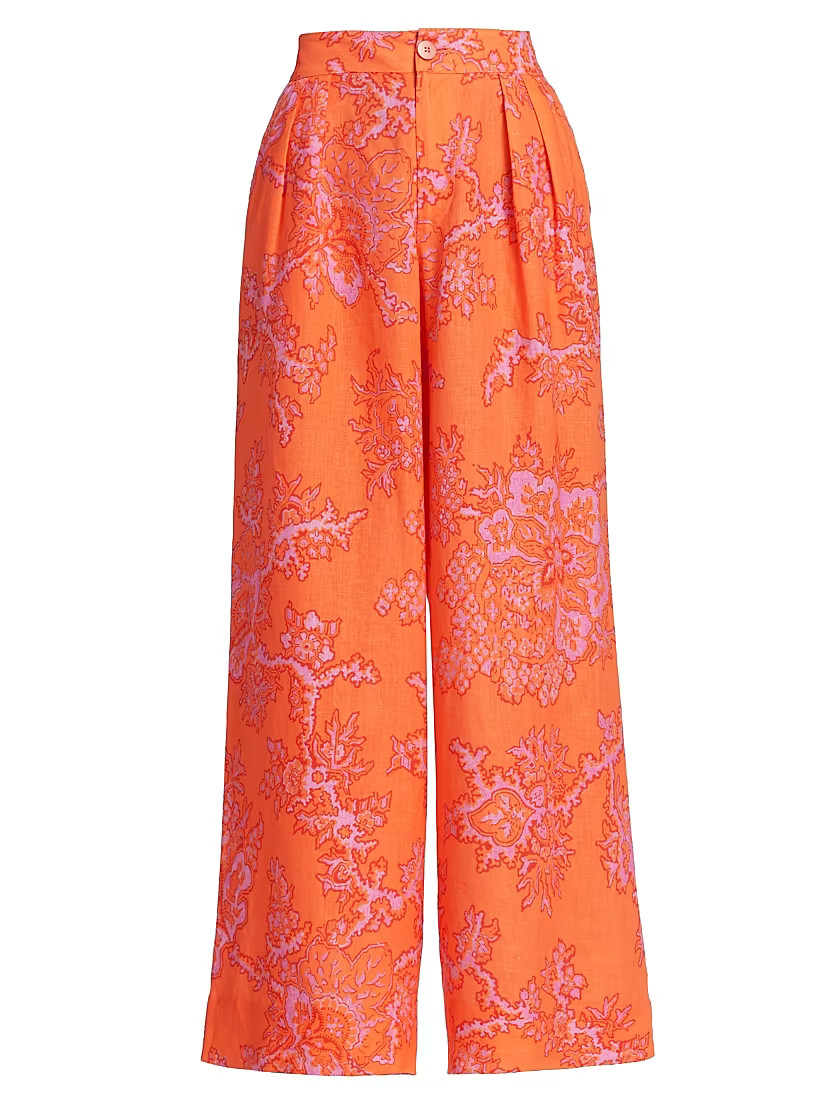 Campbell Wide-Leg Pants | Saks Fifth Avenue