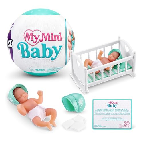 5 Surprise My Mini Baby Series 1 by ZURU, Collectible Mystery Capsule, Toy for Girls, Realistic Miniature Baby, Playset and Accessories | Amazon (US)
