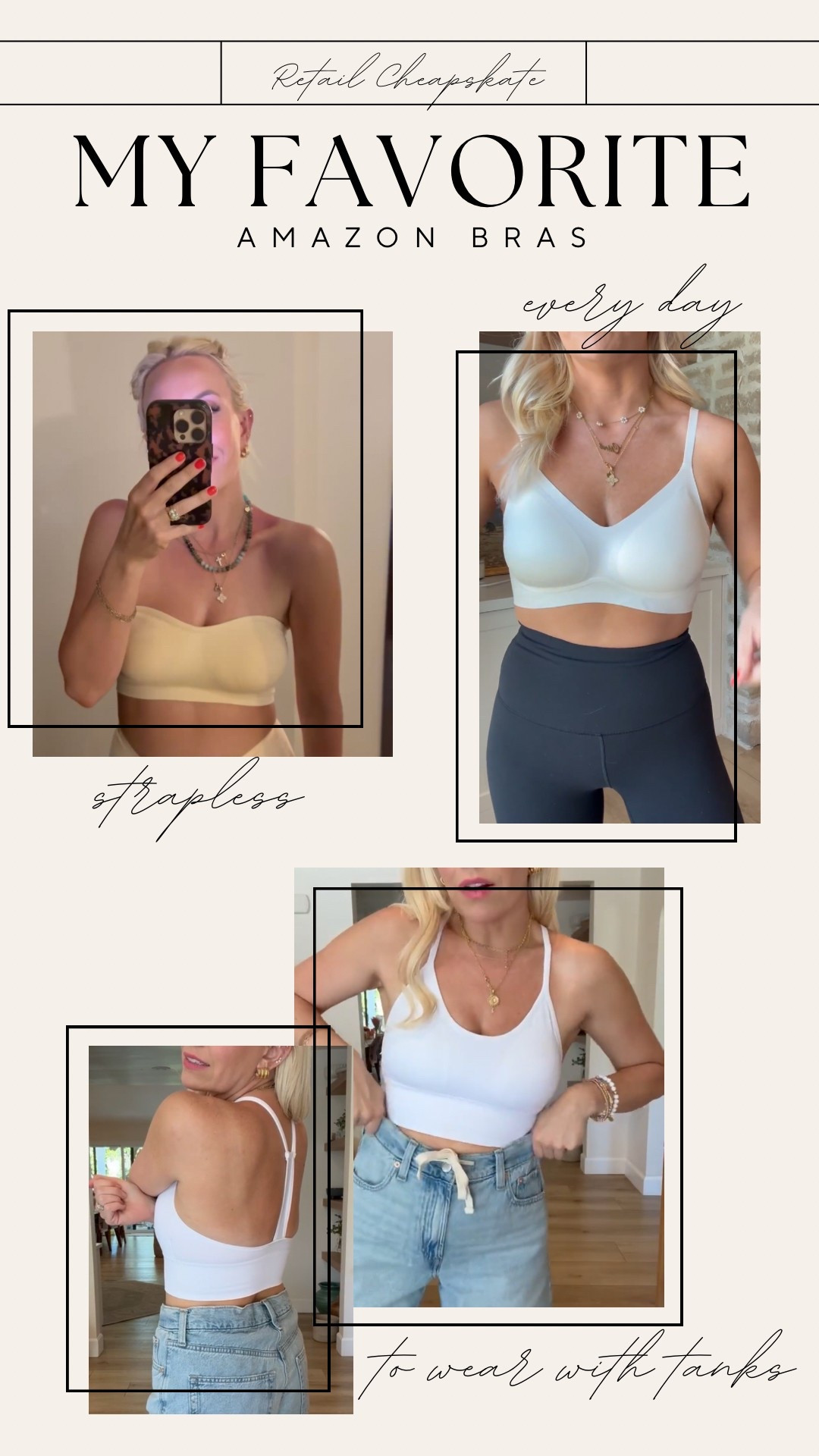 My favorite Amazon bras! 

#LTKFindsUnder100 #LTKStyleTip #LTKFindsUnder50