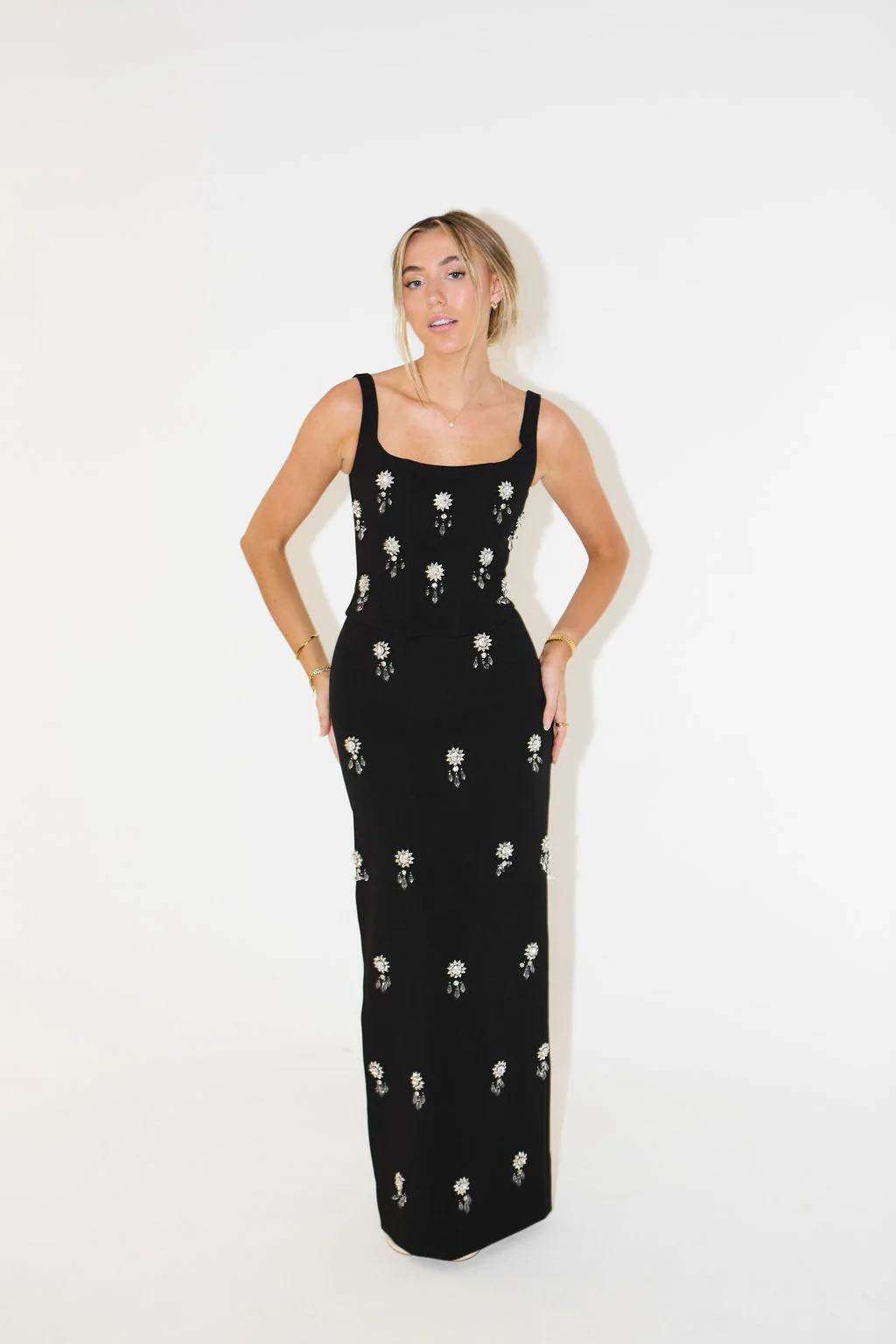 Crystal Maxi Skirt | Odd Muse