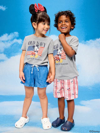 Old Navy x Disney Mickey Mouse Unisex Logo-Graphic T-Shirt for Toddler | Old Navy (US)