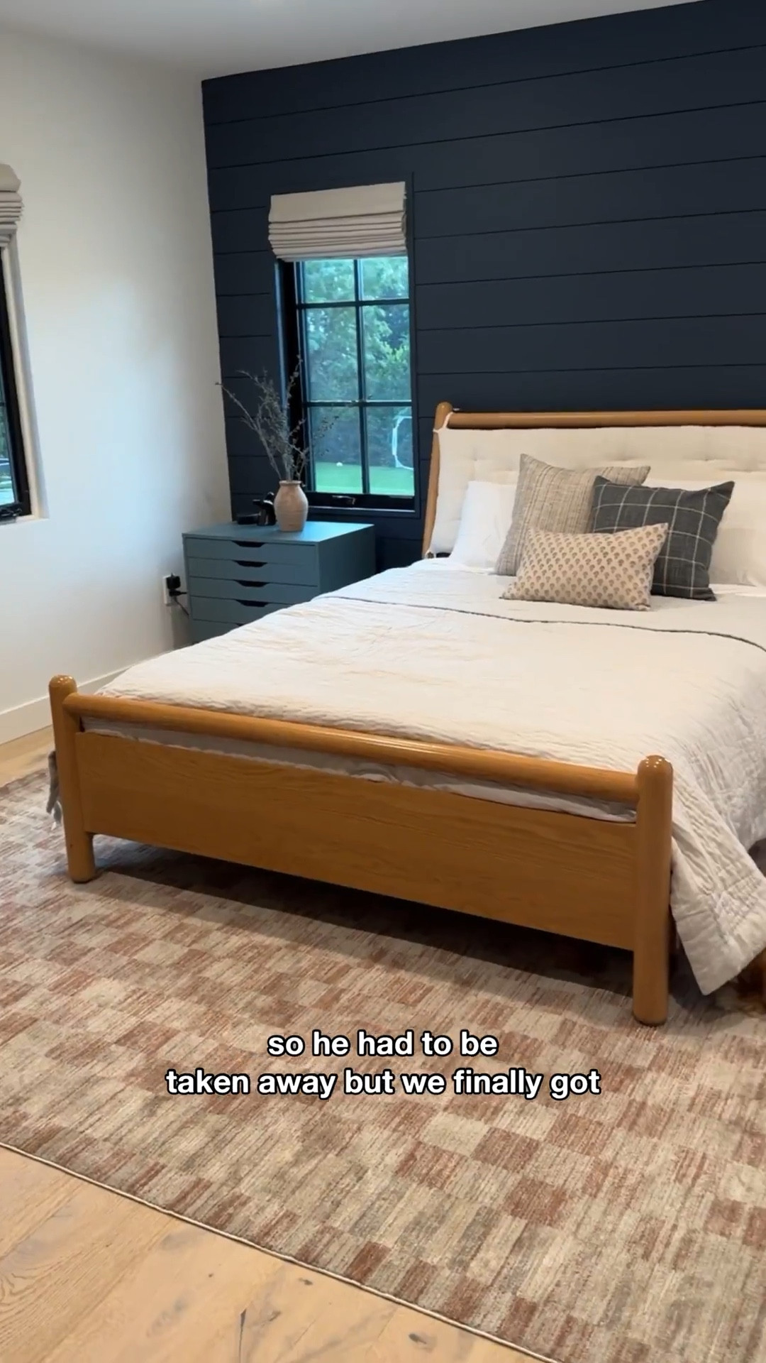 Love this Cali rug from Amber Interiors and it’s on sale for Wayfair rug sale ! It adds a nice pattern to the room and the color is great. A nice neutral but still adding some color and interest. This is the 7x9 in the brick color.  @amberinteriors / #amberlewisxloloi Amazon upholstered bed, wood bed, Clock Wayfair 

#LTKHome #LTKSaleAlert #LTKFindsUnder100