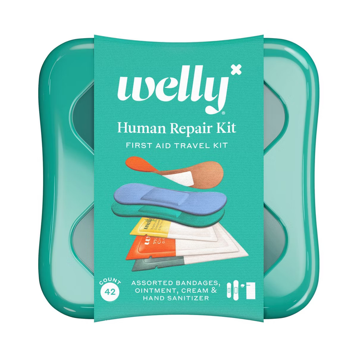 Welly Kid's Human Repari First Aid Bandage Travel Kit - 42ct | Target