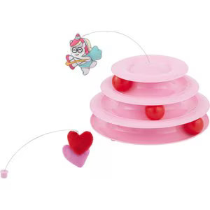 FRISCO Valentine Unicorn Cat Tracks Cat Toy with Catnip - Chewy.com | Chewy.com