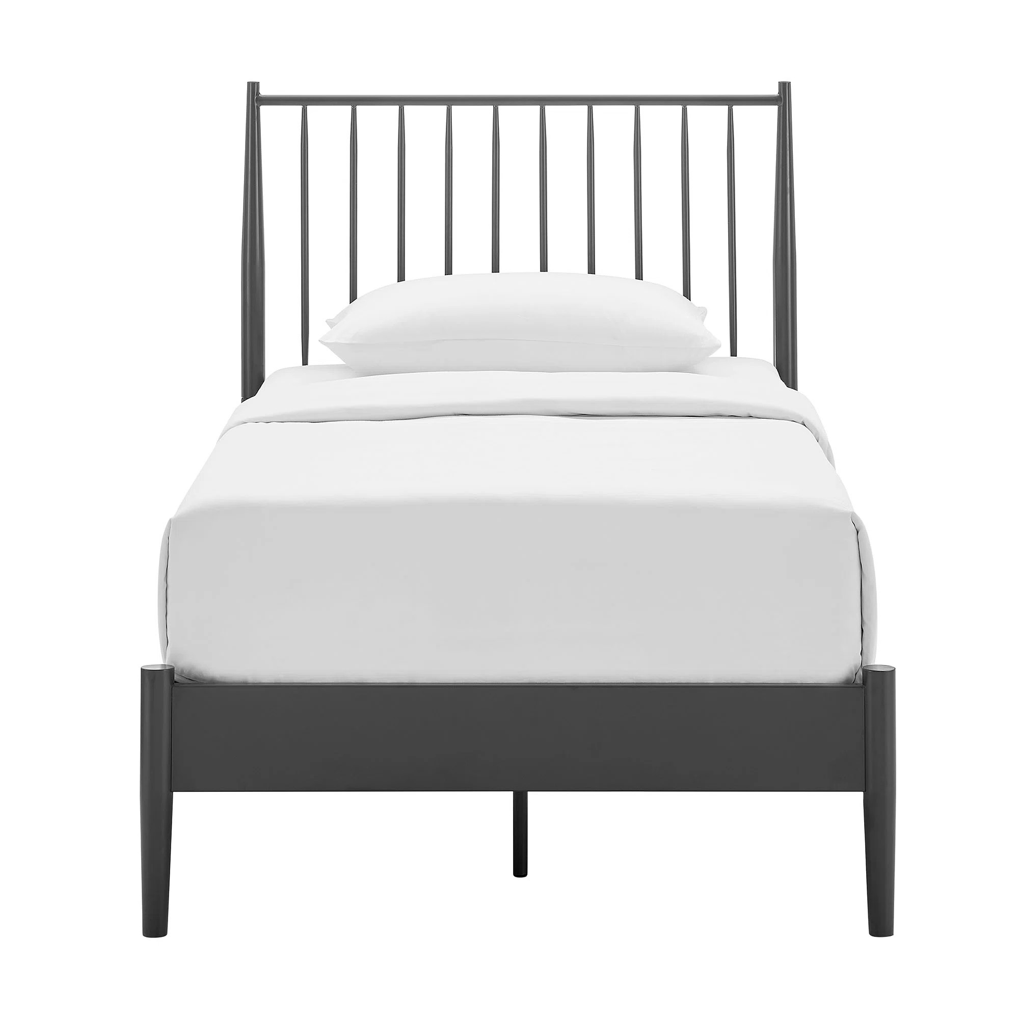 Adair Spindle Metal Platform Bed | Wayfair North America