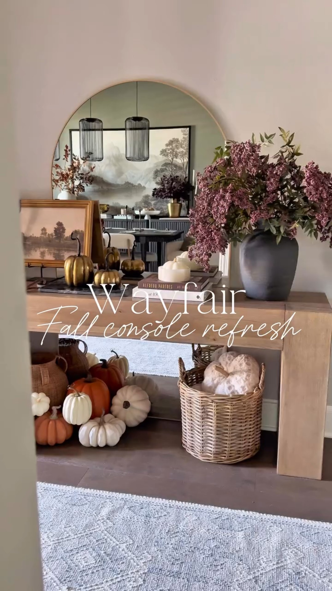 🍂 Seasonal accents make this space feel ready for fall! 😍

#consolestyling #fall #fallhomedecor #wayfair #wayfairdecor #fallhomerefresh #autumndecor #entryway 

 

#LTKSeasonal #LTKHome #LTKStyleTip