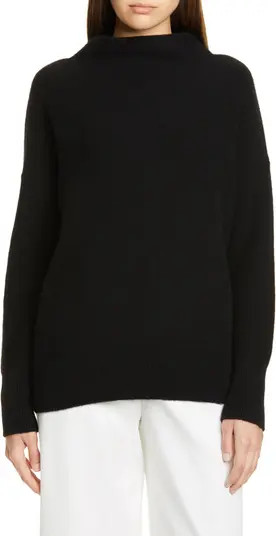 Vince Boiled Cashmere Funnel Neck Pullover | Nordstrom | Nordstrom