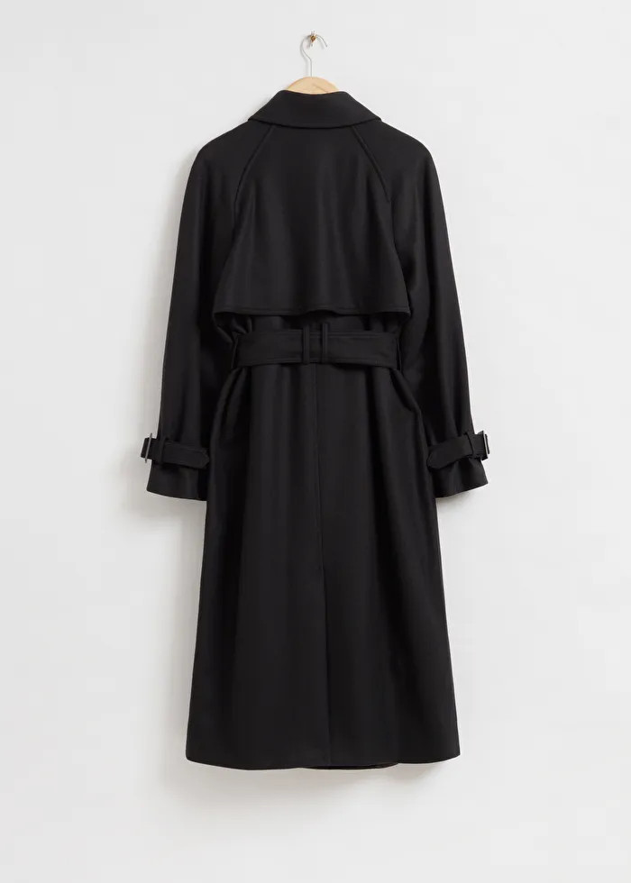 Relaxed Wool Belted Trench Coat | & Other Stories (EU + UK)