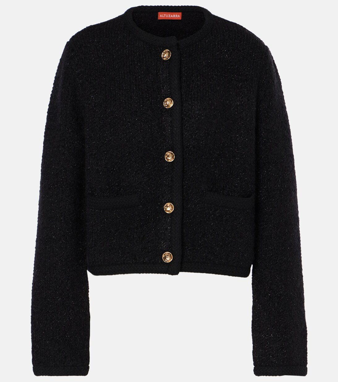 Napoline knitted cropped jacket | Mytheresa (UK)