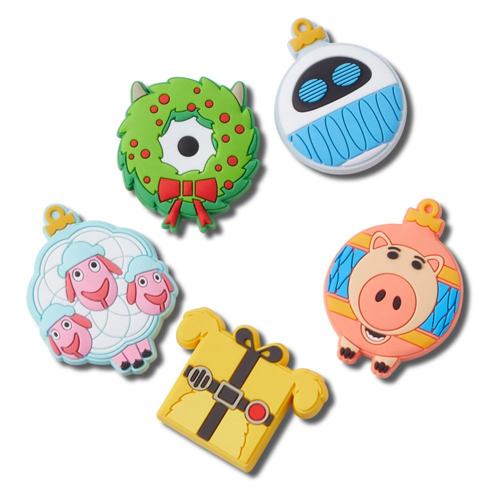 Pixar Holiday Jibbitz Set by Crocs | Disney Store