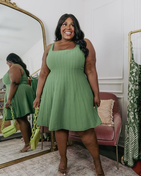 Brb, scheduling brunch with the girlies just so I can wear this dress💚 

Wearing XXL.

plus size fashion, dresses, wedding guest dress, vacation, spring outfit inspo, summer fashion, mini dress, maxi dress, brunch, girls night, date night looks, style guide

#LTKFindsUnder50 #LTKFindsUnder100 #LTKPlusSize