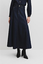 Denim Maxi Skirt | Country Road