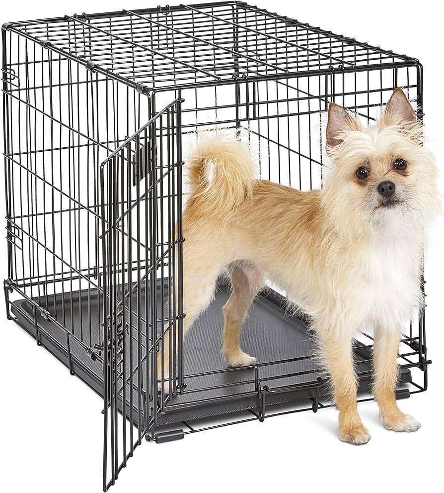 MidWest Homes for Pets Newly Enhanced Single Door iCrate Dog Crate, Includes Leak-Proof Pan, Floo... | Amazon (US)