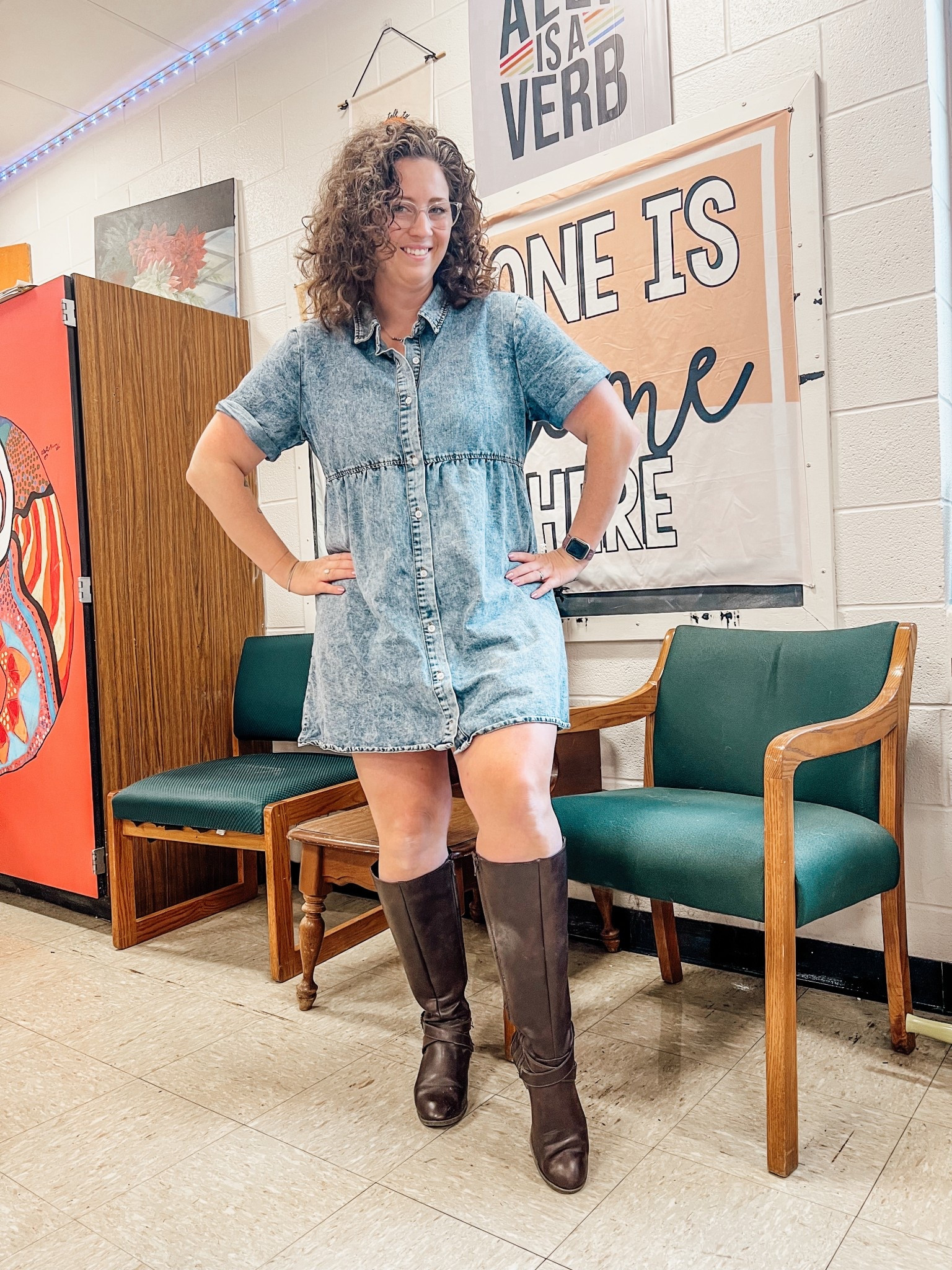 Day 37 ✔️

Thursday = busy 😅 

English teacher ootd 

#LTKMidsize #LTKFindsUnder50 #LTKWorkwear