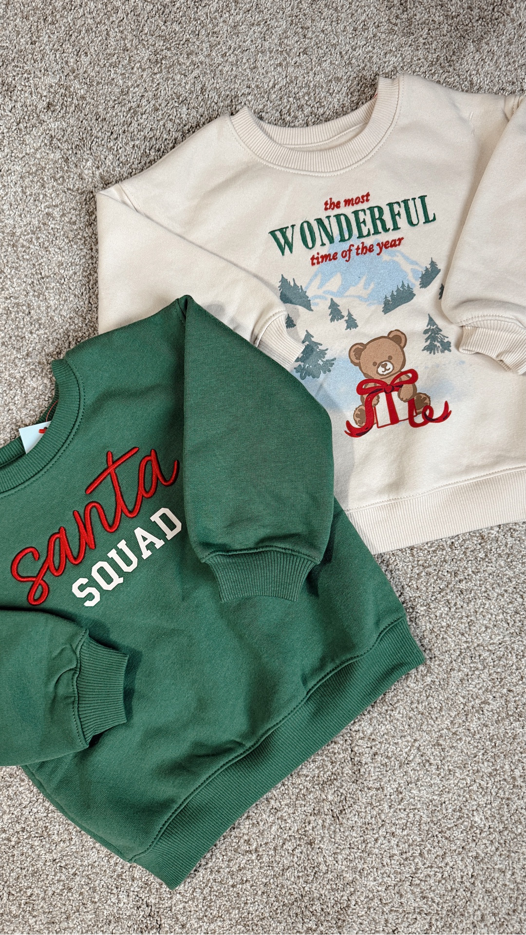 Toddler moms ➡️ Target has the CUTEST embroidered Christmas sweatshirts right now - and they’re only $15! I got his and hers matching sibling sweatshirts for Luca and Wes. I also got one for their cousin so they could take a cute Christmas picture together. 🥰 I have a feeling these are going to FLY, so click to shop!

#LTKKids #LTKHoliday #LTKGiftGuide