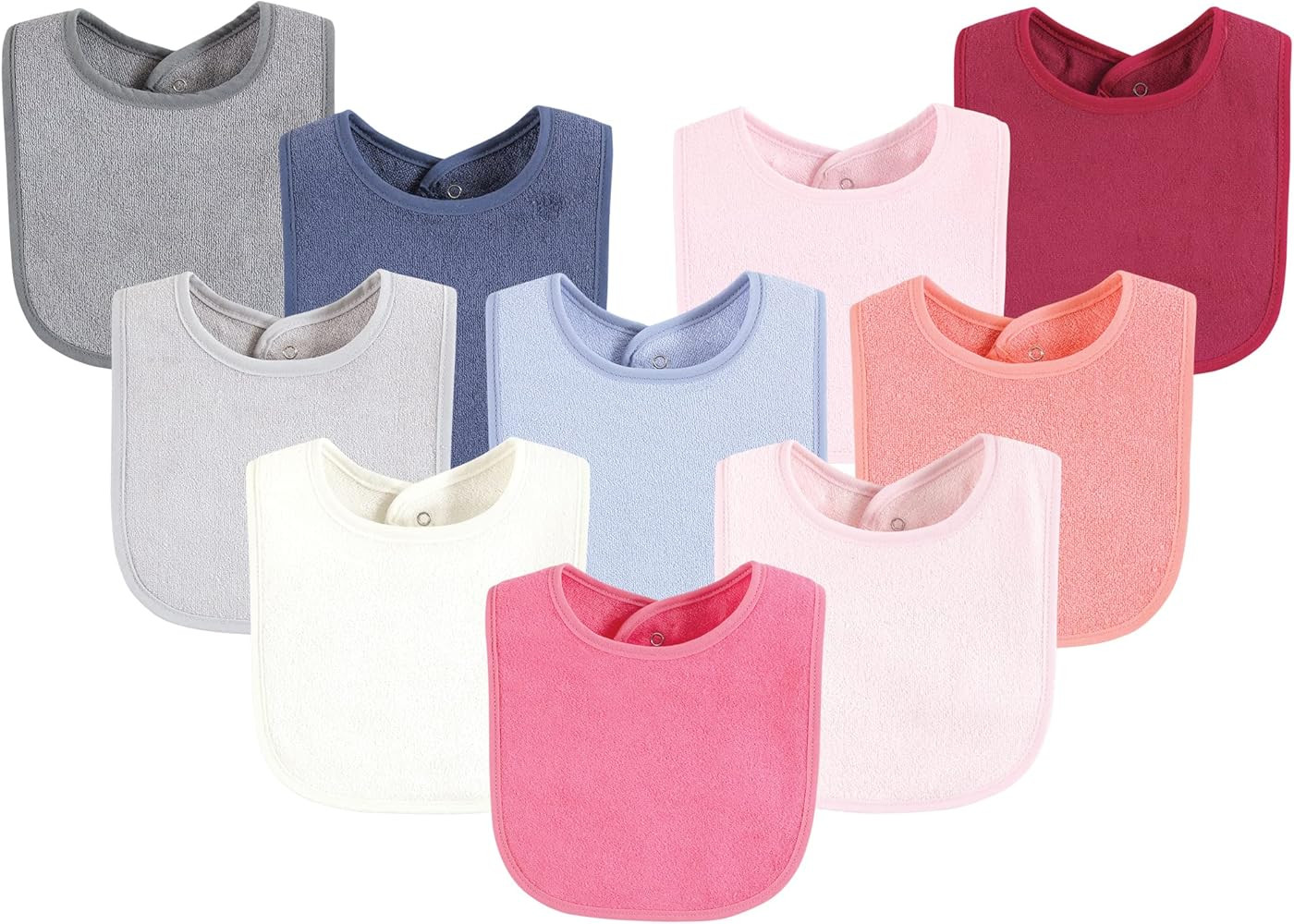 Hudson Baby Unisex BabyDrooler Bib with Waterproof Lining | Amazon (US)