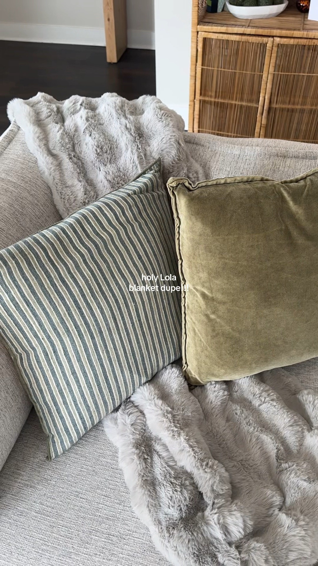 The perfect Lola blanket dupe for only $25!

#LTKSeasonal #LTKHome