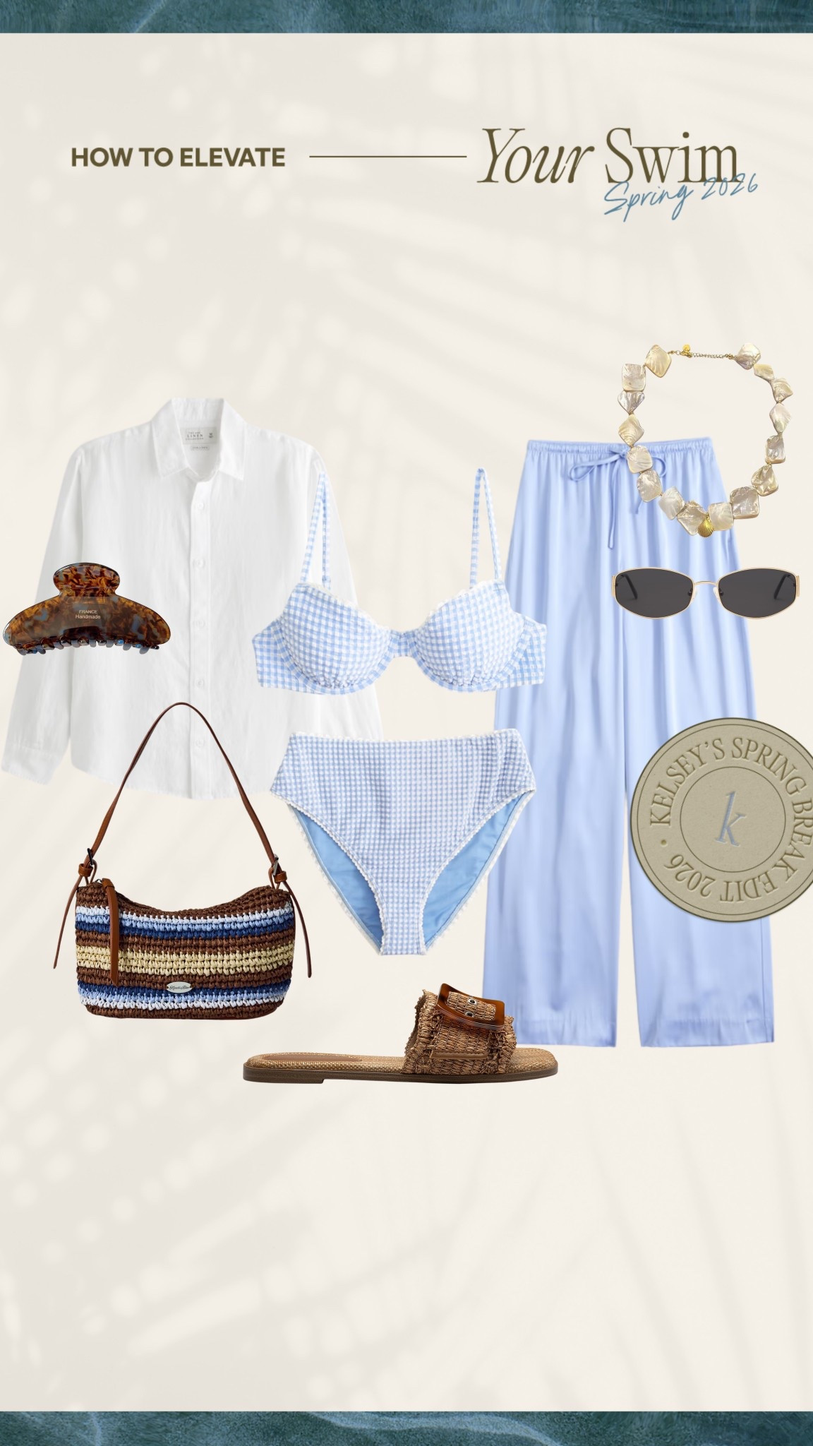 How to elevate your swim✈️🐚💙 #swim #springbreak 

#LTKSpringSale #LTKTravel #LTKSwim