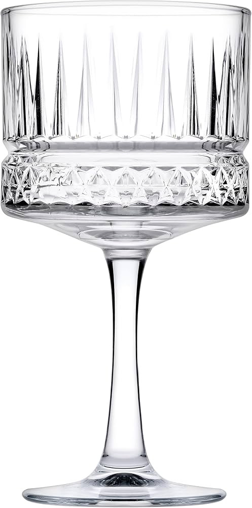 Pasabahce Elysia Cocktailglas mit 500cc, 4er-Set Hochwertige Kristallgläser für Cocktails und D... | Amazon (DE)