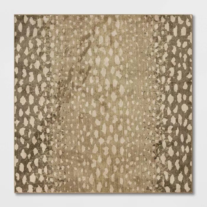 Elderberry Snake Skin Print Woven Rug Gray - Opalhouse™ | Target
