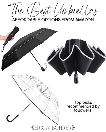 The best umbrellas from Amazon!

#LTKSeasonal #LTKfindsunder50
