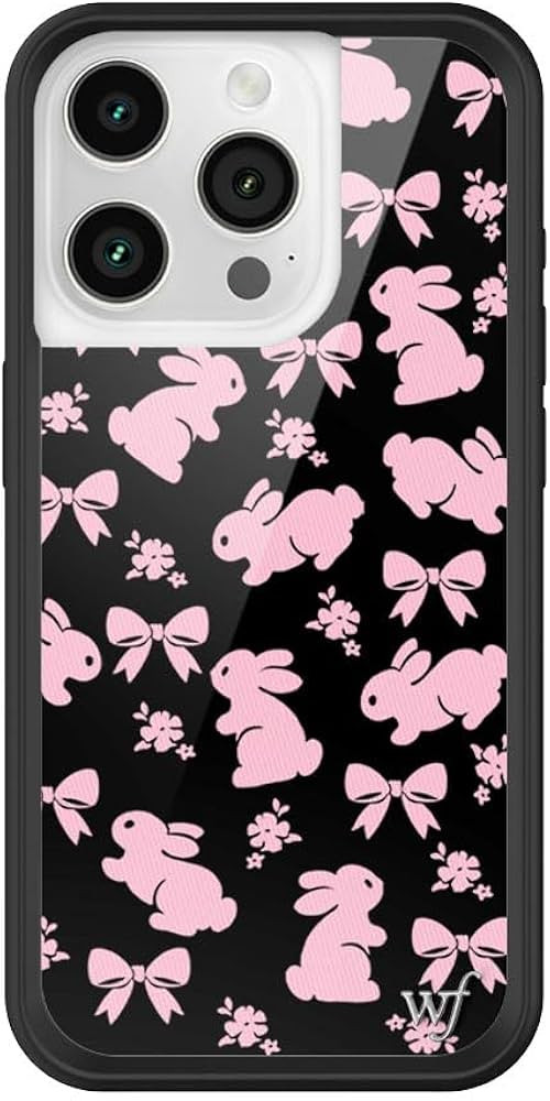 Wildflower Cases - Pink Bunnies iPhone 15 Pro Case | Amazon (US)