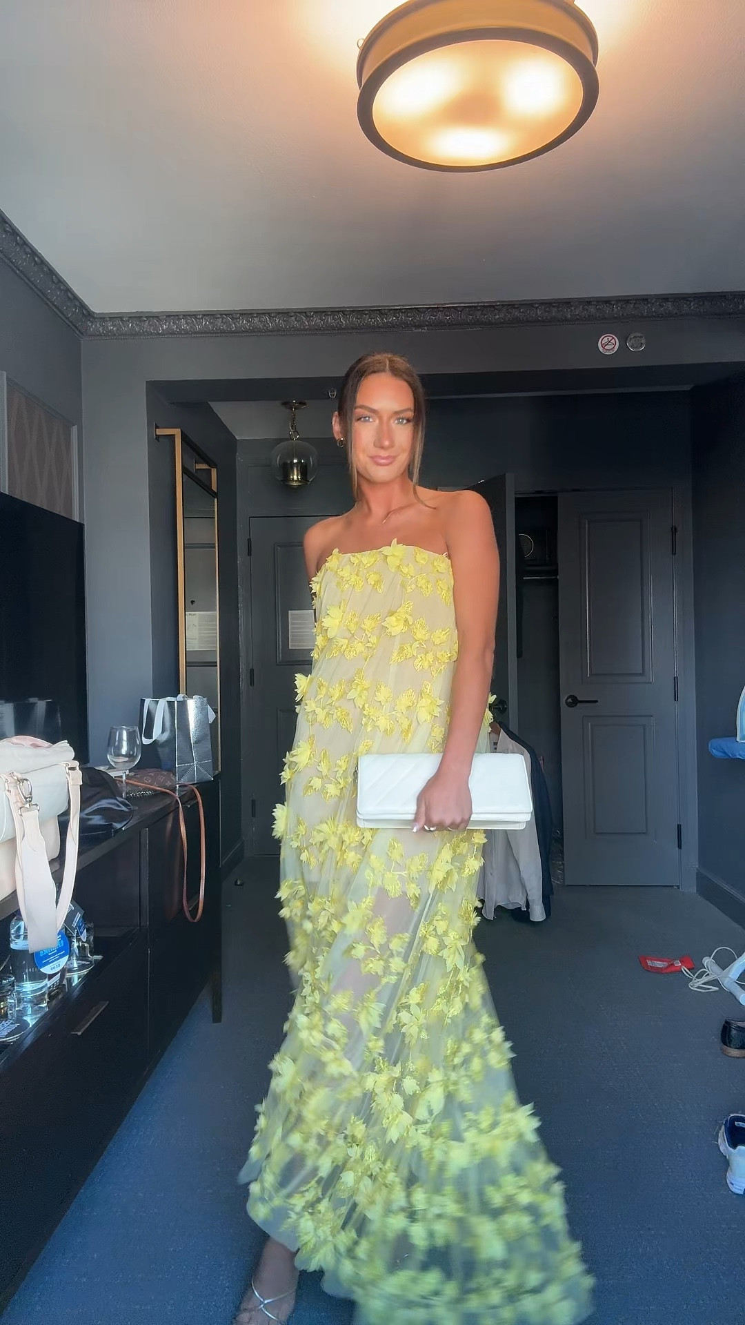 The amount of compliments I got on this wedding guest dress was crazy!! Size small!
#weddingguestdress #wedding #dresses #yellowdress #blacktie #outfitinspo #styleinspo 

#LTKWedding #LTKVideo #LTKStyleTip
