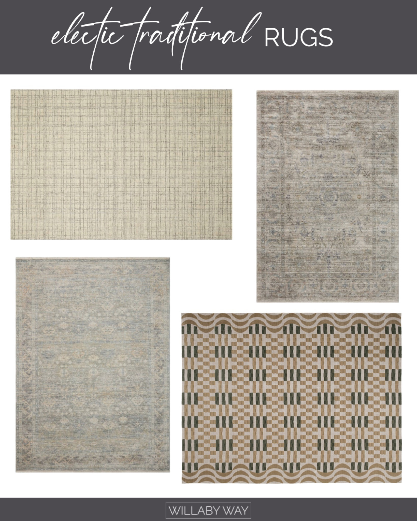 Eclectic Traditional Rugs Home Design

#LTKHome