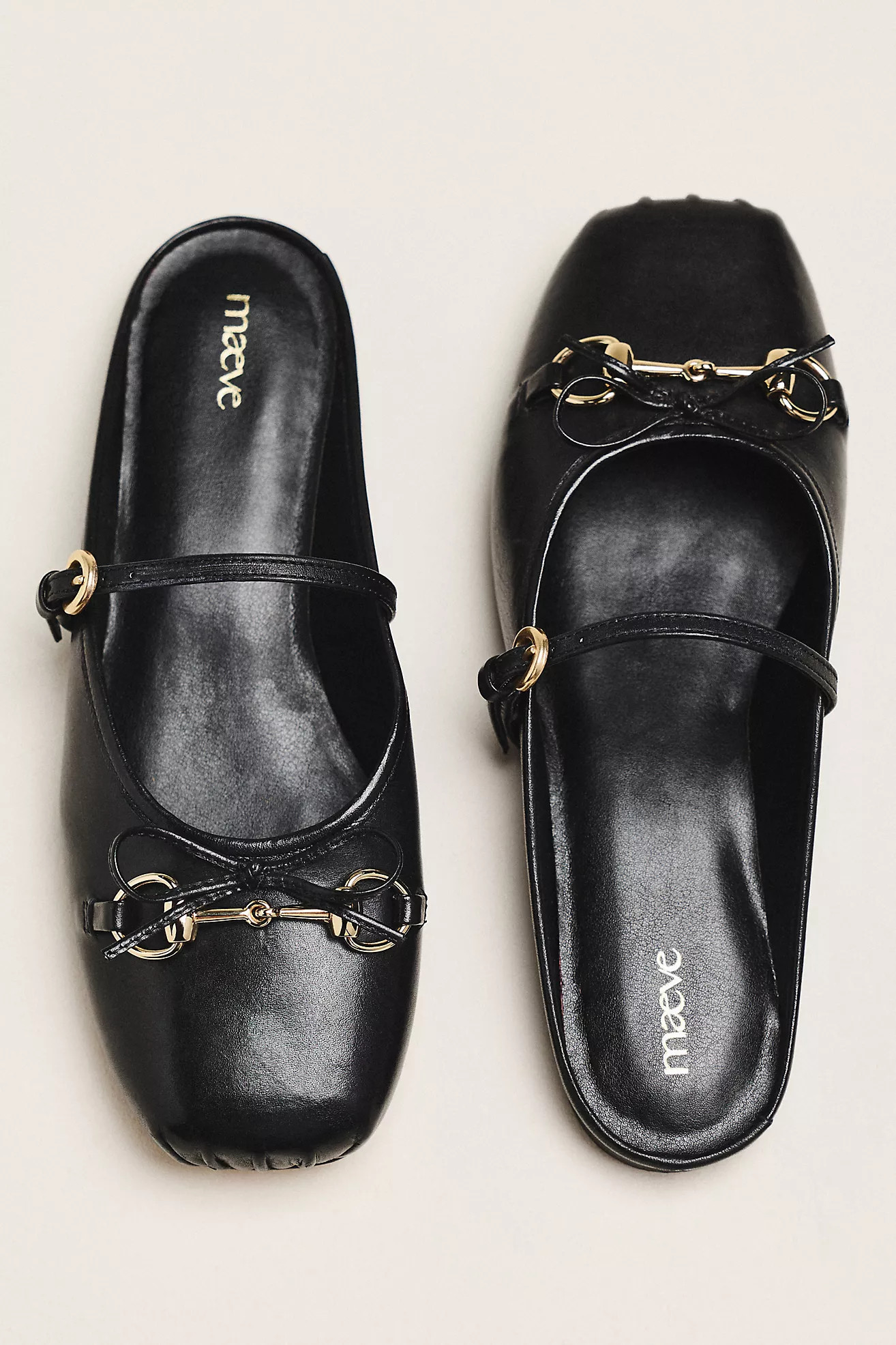 Maeve Horsebit Mule Ballet Flats | Anthropologie (US)