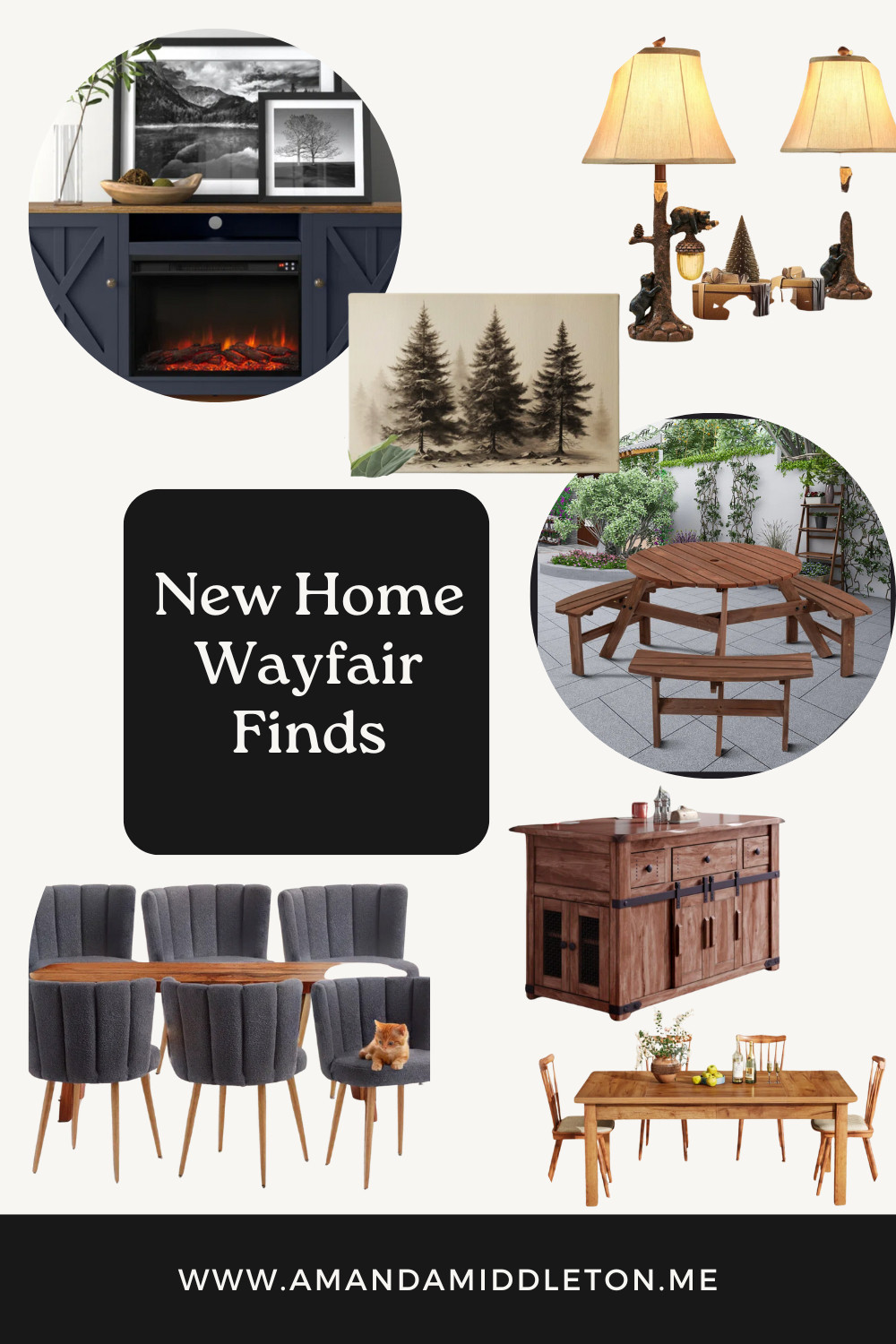 

 

 We bought a new home and when we moved we got rid of our furniture. So it’s time to start over and replenish! Here are a few Wayfair finds I am loving in my new home! 

 