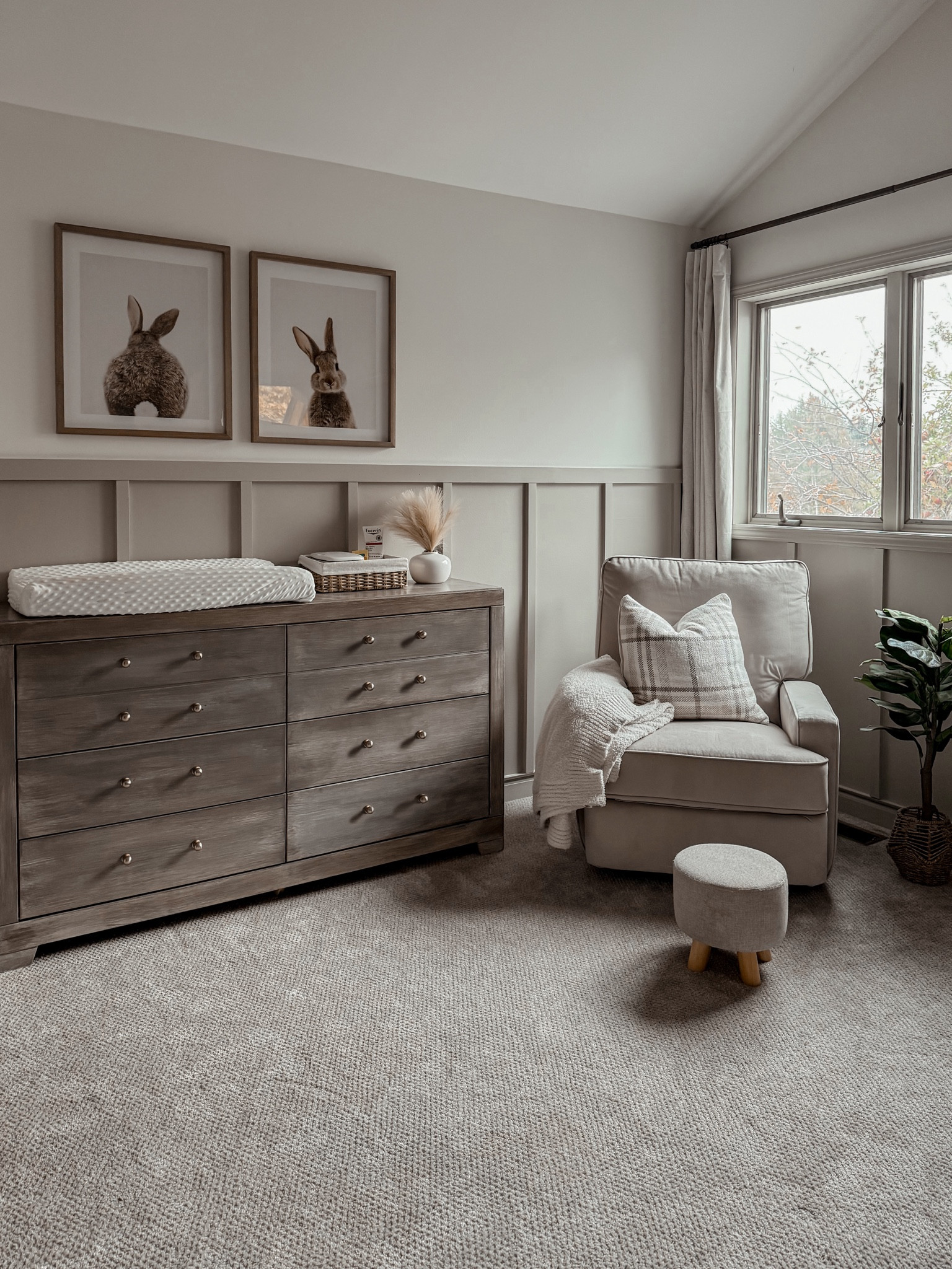 A cozy corner of Jordan’s neutral nursery! It feels so calm and I love it!! A lot of the pieces in here are from @walmart! #WalmartPartner #WalmartHome 

#LTKbaby #LTKhome #LTKfamily