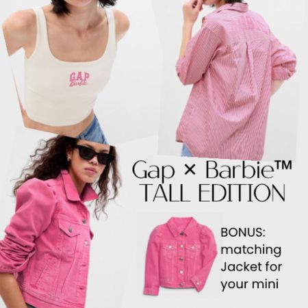 Gap × Barbie™ for us tall babes 💖

#LTKFind #LTKfamily
