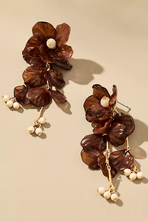 Floral Drop Earrings | Anthropologie (US)