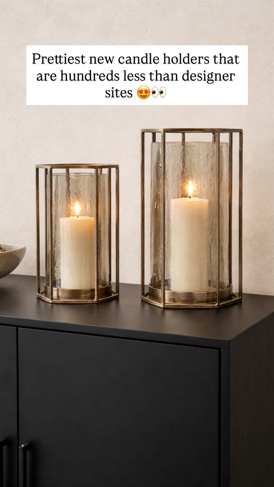 Brand new high end inspired candle holderss

#LTKSaleAlert #LTKHome