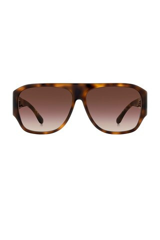 Isabel Marant Square Sunglasses in Havana, Brown, & Pink from Revolve.com | Revolve Clothing (Global)